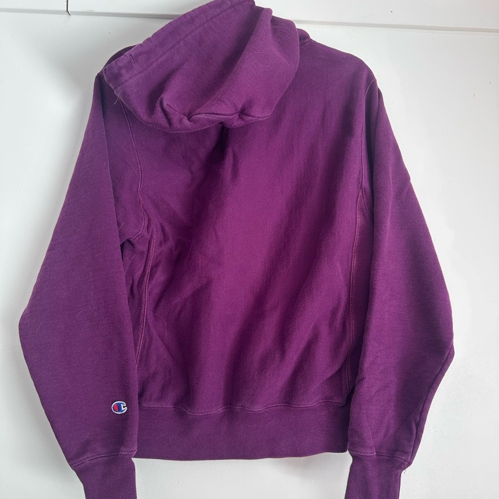 Champion Purple Hoodie Sweater - Picture 3 of 6